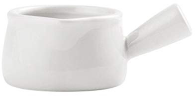 QINGGANGLING999 Milk Frother Cups 2.7Oz Ceramic Sauce Boat Double Insulated Gravy Boat, Storage for Gravy Or Cream Used at Home & Kitchen (white Or Pink) Gravy Boat