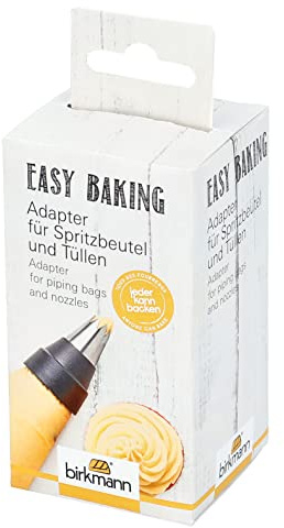 Birkmann, adapter för spritspåse och tyllar, Easy Baking, tillverkad av livsmedelssäker plast
