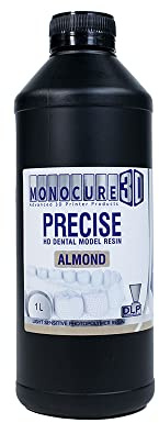 Monocure 3D DPS-3985AL-01B PRECISE™ (PORCELENE) HD Dental Model Resin, DLP, 1l, Almond