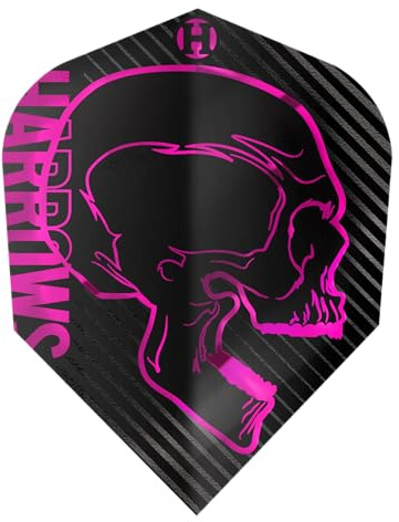 Harrows Rage Pink NO6 - Dart Flights