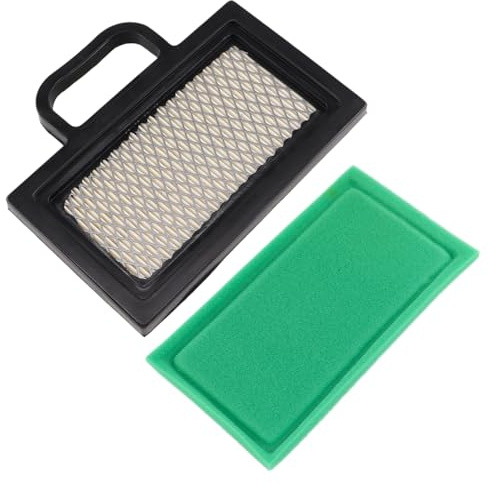 MCHNIC Filtro aria con prefiltro per Briggs & Stratton Intek Extended Life serie V-Twin 18-26 CV, motore trattore, tosaerba sostituisce 499486 499486S 698754 273638 273638S