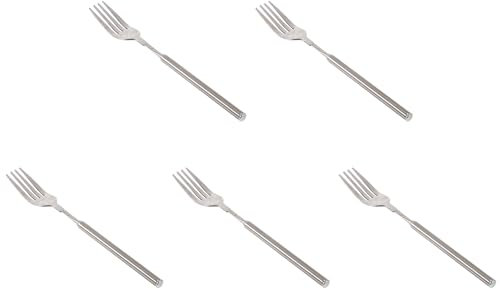 5 tenedores extensibles cubiertos acero inoxidable para barbacoa mango largo salchicha caliente