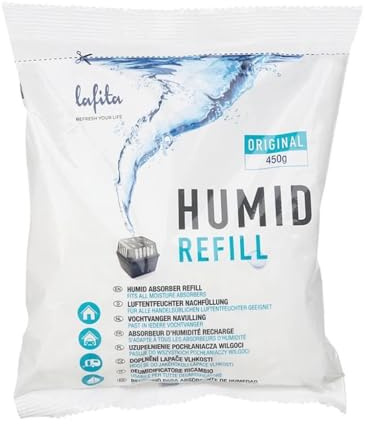vidaXL Lafita Recharges pour absorbeur d'humidité 12 pcs 450 g
