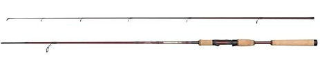 Abu Garcia Tormentor2 Spinnrute, Leichter 24T Carbon Blank, langlebige, Premium Korkgriff, vielseitig einsetzbar für Süß- und Salzwasserangler, Raubfischangeln auf Hecht, Barsch Zander, 3.04m 7-28g