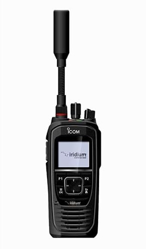 ICOM IC-SAT100 Icom & Iridium Satellite Push-to-Talk PTT Transceiver Zwei-Wege-Funkgerät – Globaler Einsatz