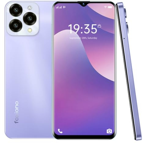 FOXIONO Smartphone Handy Ohne vertrag, 8GB +64GB/1TB TF, 90Hz 6.52, 4000mAh Smartphone ohne vertrag Günstig, Octa Core, 13MP+5MP, Dual SIM (1)