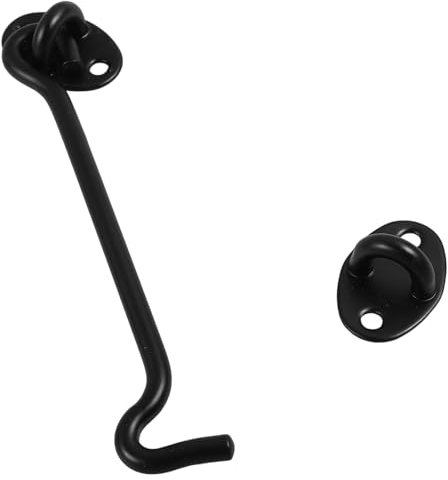 Alipis 1Ensemble Porte Inoxydable Crochet De Fenêtre Serrure Pour Fenêtres Conception Et Installation Facile