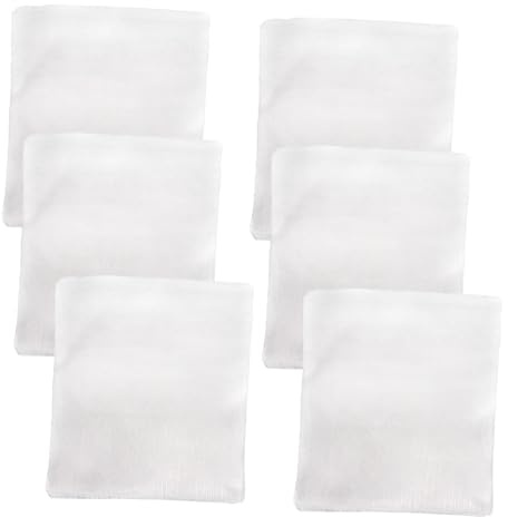 Homoyoyo 200 Stück Baumwoll Abschminkpads Make Up Entferner Pads Sanfte Gesichtsreinigungspads für Nagellackentfernung und Hautpflege Zuhause Reise