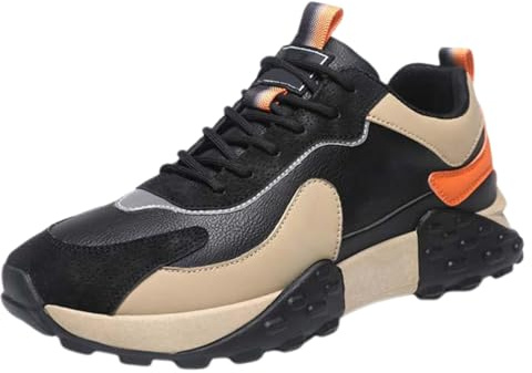 Chaussures de sécurité pour homme chaussures de randonnée antidérapantes avec semelle souple à lacets chaussures de travail avec soutien de la voûte plantaire chaussures pour hommes à la mode légères
