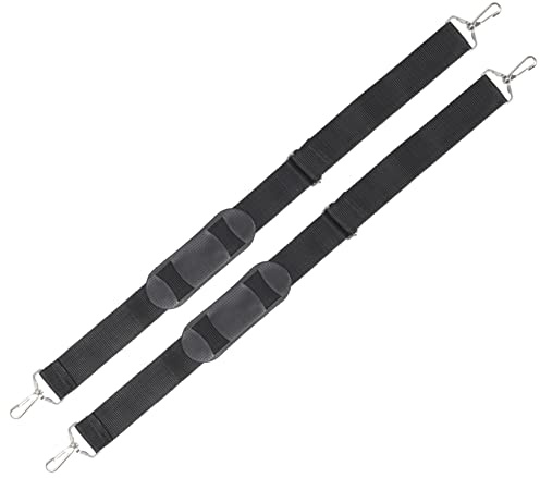 TOGEVAL Geigenkoffer Gurt Aus Canvas Mit Metallschnalle Verstellbarer Verschleißfester Schultergurt 95cm Tragbarer Violinenkoffer Gurteinsatz Für Instrumententaschen