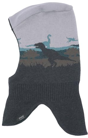 maximo MINI Boy-Schlupfmütze, Dinos Jerseyfutter