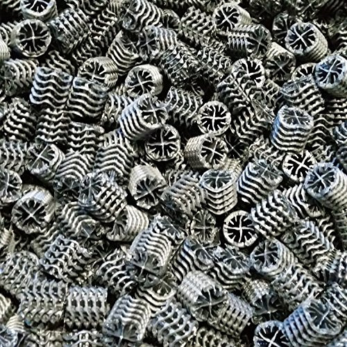 hel-x 100 Liter 17 KLL Filtermaterial Filtercarrier Filtermedium Helix Biocarrier Teichfilter Koi Teich Aquarienfilter Bio helx Filter