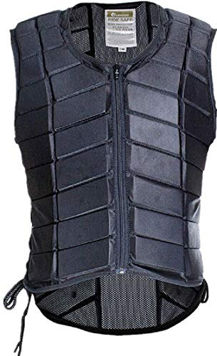 TentHome Gilet da equitazione professionale in EVA imbottito gilet di sicurezza gilet di protezione per sport equestri per bambini/adulti (XL(Taglia:175-185cm))