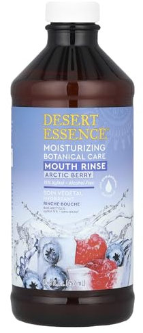 Desert Essence Moisturizing Botanical Care Mouth Rinse - Arctic Berry