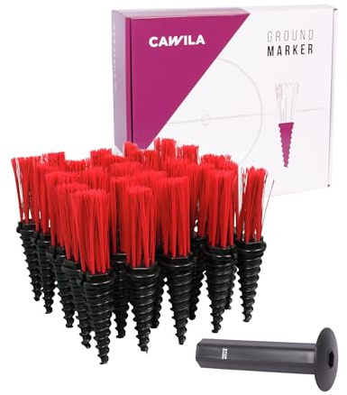 Cawila Pitch 25er Set, Markierungshilfe für Fußballplätze