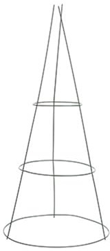 Revolutionary Green Plant Cone Support - 76cm x 35cm (1 Pc.) - Sturdy & Durable Design - Ideal for Climbing Plants & Flowers
