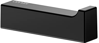 Keuco Edition 11 Bademantelhaken, Metall schwarz matt | für Handtücher und Bademäntel, inkl. Schrauben und Dübel, Handtuchhaken zum Bohren