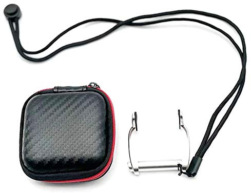 BOFRHME Aviation Clip nasal sans aluminium pour plongée confortable Plongée Surf Natation Clips de nez en silicone antidérapant pour les deux, argenté