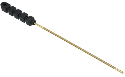 PATIKIL Lima per Affilare Catene Motosega, Lima per Affilare Catene da 5/32 Pollici (4,0 Mm) con Manico in Plastica per Motosega, Colore Nero Oro
