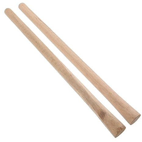 OFFSCH 2stücke Holzgriffe Für Gartengeräte Ersatz-Griff Aus Holz Für Hacken Schaufeln Sicheln Praktisch Und Langlebig