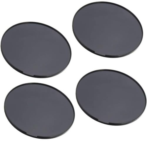 4 pièces 80 mm adhésive Tableau de bord Disque de montage Plaque de coussinets pour le tableau de bord Smart Téléphone Smart Disque disque Résistant à la chaleur Adhésif Disc adhésif Tableau de bord