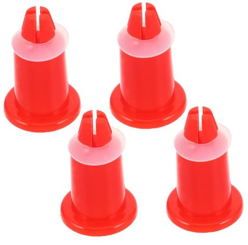 PRETYZOOM 4piezas Pies De Para Básculas Electrónicas Accesorios Para Plato De Pesaje Estabilidad y Instalación Para Cocinas y Pesaje De Alimentos y Naranja