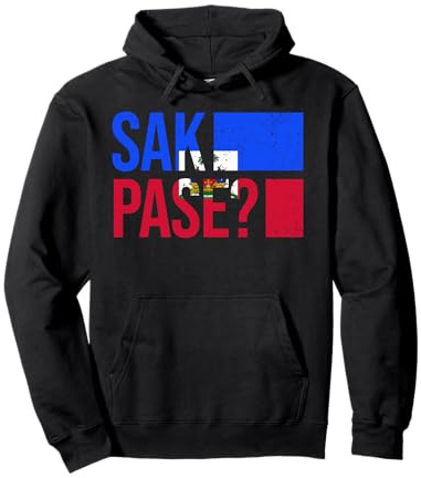 Haitian Flag Day Sak Pase Creole Pride Haiti Haitian Boys Pullover Hoodie