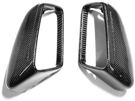 PAPEP Auto Spiegelkappen für Mercedes Benz C Class W204 2008-2014, Rückspiegelkappe Ersatz für Seitenspiegel Abdeckung Rückspiegelgehäuse Rückspiegelkappe
