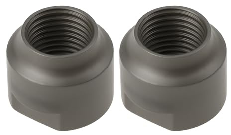 OTOTEC Lot de 2 Cônes de Moyeu de Roue Avant de Vélo 3-338-9070 M9 X 1 Mm Compatible avec Shimano 1051