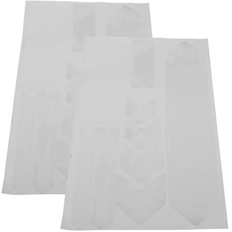 Gogogmee Set Protezione Trasparente Telaio Bici Mountain Bike 3D Pellicola AntiGraffio Adesiva Resistente agli Urti per Bici da Corsa e Strada