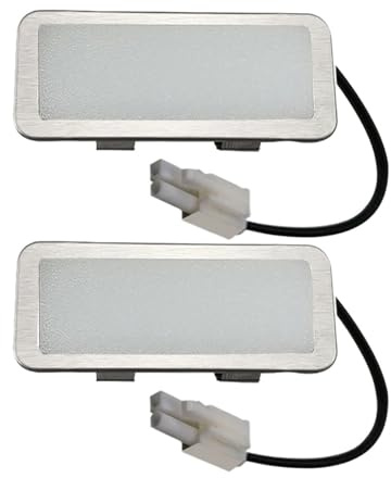 DC 12V 1.5W 70mm Kitchen Range Hood Light Smoke Ventilator Extractor Bulb EL Connectors Cooker Undercabinet