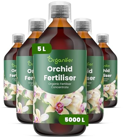 Flüssigdünger Für Orchideen (Phalaenopsis) 5L – Organischer Dünger Für Üppige Blüten Und Gesundes Wachstum – Fördert Wurzeln Und Widerstandskraft – Organifer