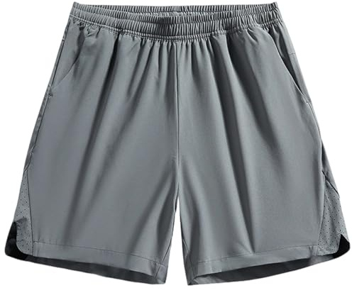 Short décontracté pour homme, grande taille, léger, athlétique, entraînement, gym, course à pied, plage, 2026