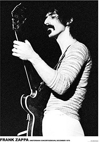 Frank Zappa Poster Amsterdam 1970