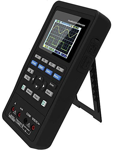 3 en 1 Source de signal Handheld Digital Oscilloscope multimètre 40 MHz 2 CH + DMM + AWG 250 MSA/S (Single-Channel) 125 MSA/S (Double canal)