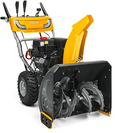 STIGA ST 5262 P Benzin-Schneefräse, 62cm Räumbreite, 50cm Schneetiefe, Scheinwerfer