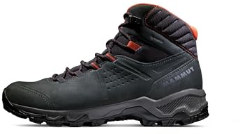 Mammut Herren Mercury Iv Mid Gtx Men Trekking- & Wanderschuhe, Black Hot Red, 44 2/3 EU