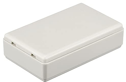 sourcing map 4 Stück Staubdicht Mini-Verteilerdose 58x35x15mm ABS für Elektroprojekt Grau