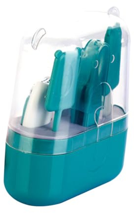 SAFIGLE 3-teiliges Set Nagelscheren-set Kinderschere Kindersichere Pinzette Elektrischer Nagelschneider Babyschere Baby-nagelschleifer Baby Nagelschere Nagelknipser Maniküre Abs Kleinkind