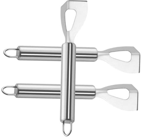 MAGICLULU 3piezas Rebanador De Queso y Cortador De Cortador De Queso Inoxidable Herramientas Prácticas