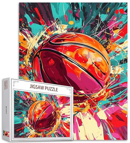 American Football 1000 Teile Puzzles für Erwachsene und Kinder Rugby Graffiti Puzzles Doodle Art Puzzle Herausfordernde Familienaktivität Spiele Buntes DIY Craft Puzzle Home Decor Geschenke