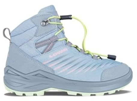 LOWA Stövlar medium ZIRROX II GTX MID JR, Blå Arktis mint, 37 EU