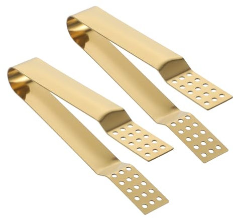 ABOOFAN 2pcs Stainless Steel Tea Bag Tongs Sugar Serving Kitchen Tools Metal Tea Bag Squeezer Tongs