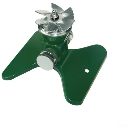 Arroseur de jardin entièrement en métal avec rotation à 360 degrés pour un arrosage fiable