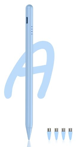 Stylus Pen for A9+ tablet Power-Display Android Tablet Pen POM Tip Magnetic Type-C charging Stylus Compatible with Samsung Tab A9/A9+ and Other Android smartphone and Tablet Devices (Blue)