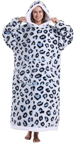 JOREAY Tragbare Decke für Damen, niedlich, übergroß, weich, bequem, warm, Muttertagsgeschenk für Mama