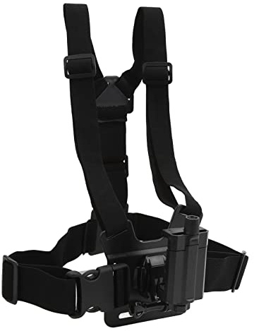 Qcwwy Mobile Phone Chest Strap Cellphone Selfie Chest Mount Strap Adjustable Angle Mobile Phone Harness for Live Streaming Riding Sports Camera Sports Cameras and Accessories