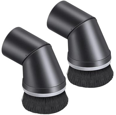 2 Pack Rotating Dusting Brush, Compatible for Miele, C and S Series, 35mm SSP-10, 07132710,