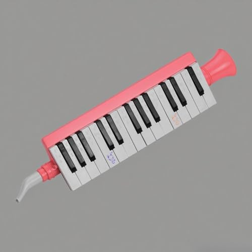 QM27A 27 Tasten Tragbare Melodica Lebensmittelqualität ABS Harz Tastatur Mundharmonika Musikerziehungsinstrument für Anfänger Studenten