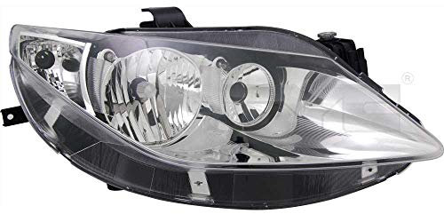Scheinwerfer Hauptscheinwerfer Frontscheinwerfer links chrom H7/H7 für Modell Ibiza IV Sportcoupe 6J1 6J5 6J8 mit Stellmotor LWR Glühlampe